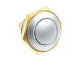 Switches 57 Series Miniature Push Button Switch, Momentary, Panel Mount, 16.1mm Cutout, SPST, Clear LED, 125V ac,